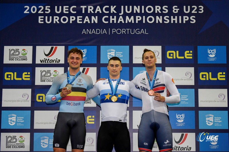 UEC TRACK JUNIORS & U23 EUROPEAN CHAMPIONSHIPS 2025 - Anadia (Portugal) -  - 19/07/2025 -  - photo Tommaso Pelagalli/SprintCyclingAgency?2025
